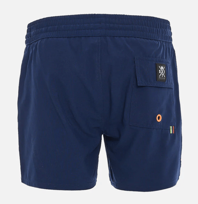 SHORT DE BAIN WATTS JUNIOR R-COOLZ - BLEU MARINE