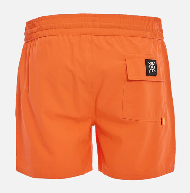 SHORT DE BAIN WATTS R-COOLZ - ORANGE FLUO