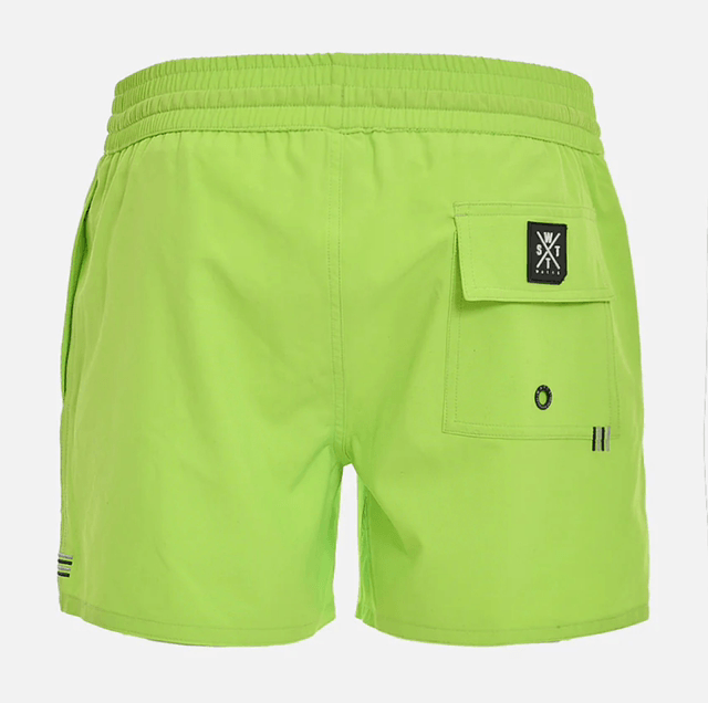 SHORT DE BAIN WATTS R-COOLZ - VERT FLUO