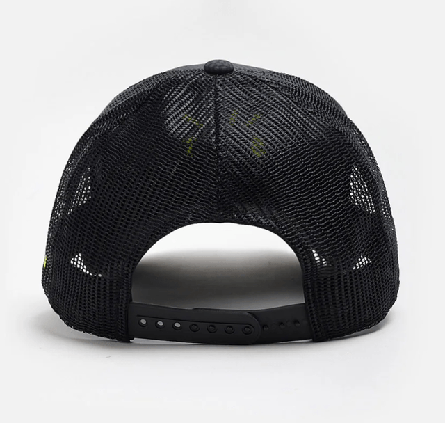 CASQUETTE WATTS TRIBE - NOIR CARBONE ET JAUNE