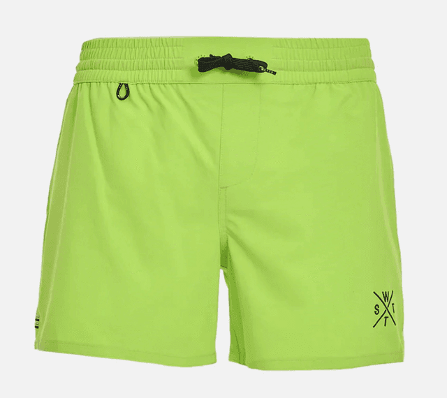 SHORT DE BAIN WATTS JUNIOR R-COOLZ - VERT FLUO